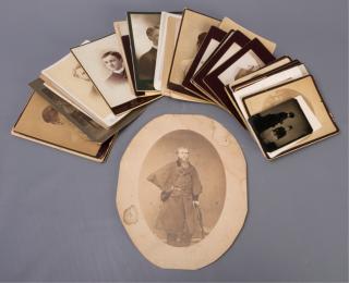 Appraisal: Tintype Photograph Group Circa s th Century photographs mostly Connecticut