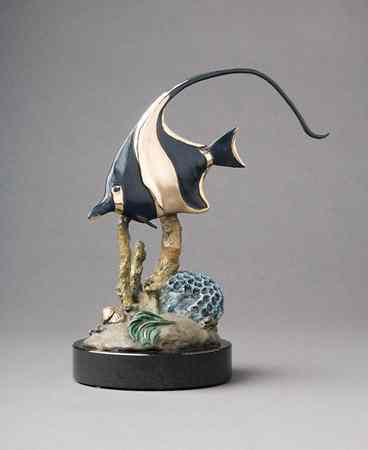 Appraisal: RIP CASWELL ORIGINAL BRONZE WILDLIFE SCULPTURE Oregon born -active Rip