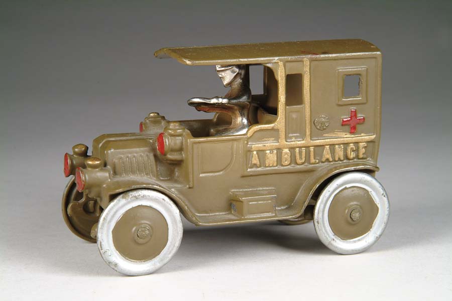 Appraisal: SMALL EARLY KENTON AMBULANCE Pictured in Kenton catalog this WWI