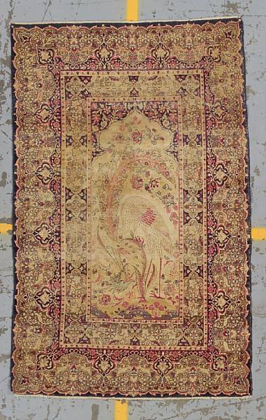 Appraisal: A Lavar Kerman carpet South Central Persia circa size approximately