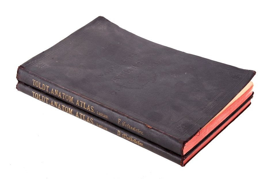 Appraisal: Dr Carl Toldt Anatomic Atlas Two Volume Set Featured in