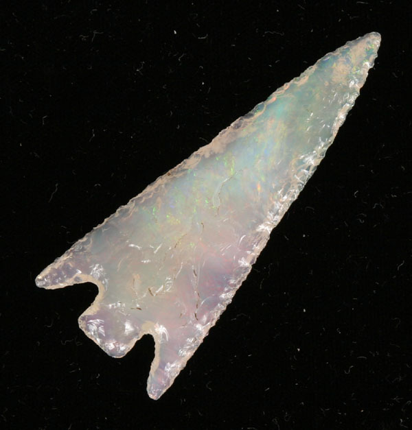 Appraisal: Opal arrowhead Walter Nelson purchased the opal in Australia and