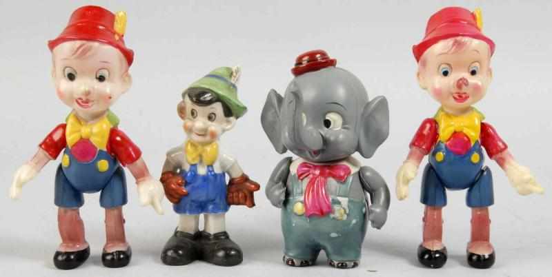 Appraisal: Lot of Walt Disney Character Items Description Includes two celluloid