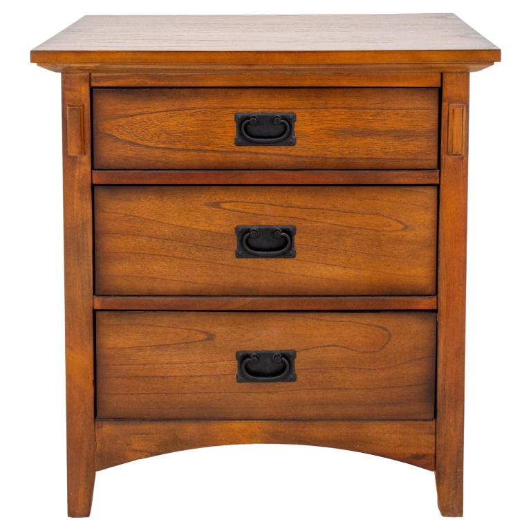 Appraisal: ARTS CRAFTS STYLE NIGHT STAND Arts and Crafts style night