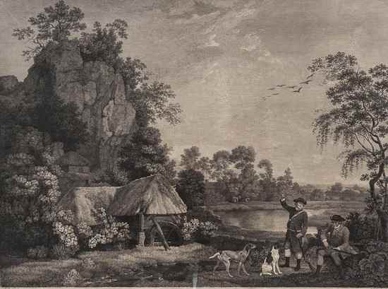 Appraisal: William Woollett - Shooting plates only of lacking plate engravings