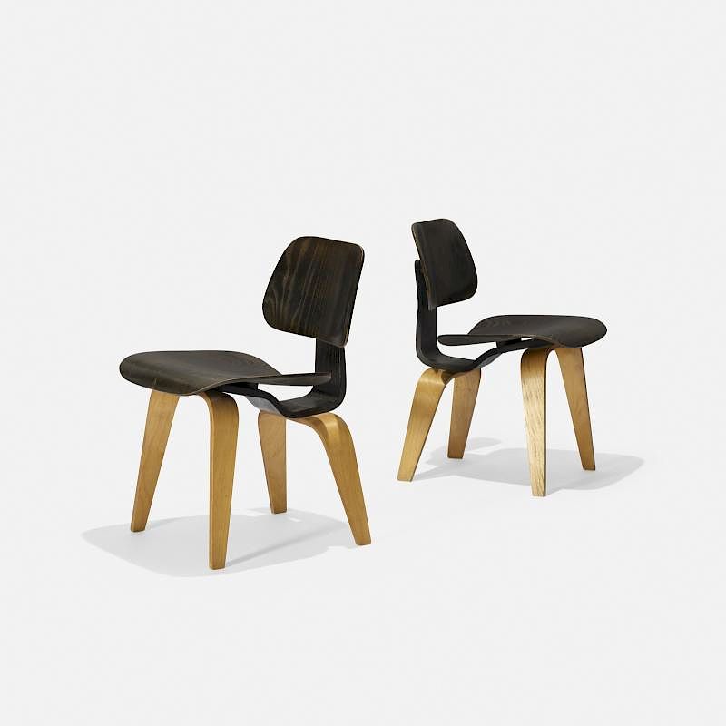 Appraisal: Charles and Ray Eames DCWs pair Charles and Ray Eames