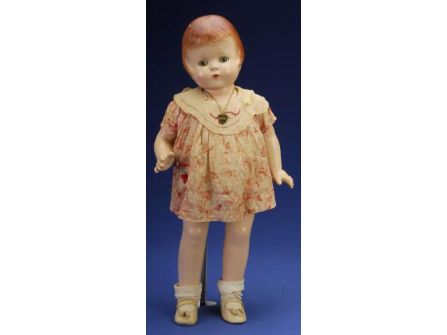 Appraisal: Effanbee Patsy Lou Doll America ca all composition green sleep