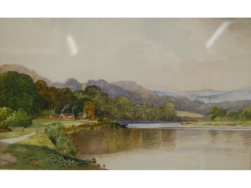 Appraisal: L G Mann BWS - Set of six landscapes probably