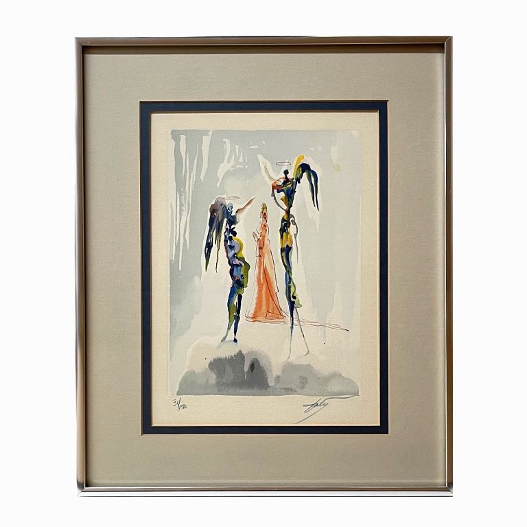 Appraisal: Salvador Dali Spanish - Lithograph Salvador Dali Spanish - Lithograph