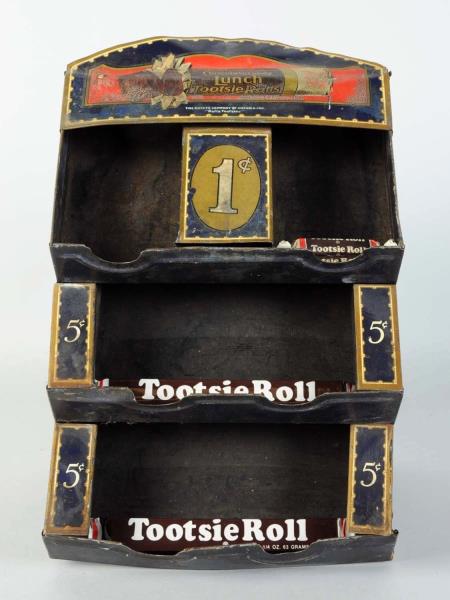 Appraisal: Tootsie Roll Tin Display Rack This rack has minor wear