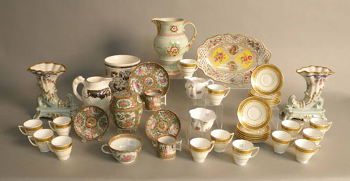 Appraisal: Miscellaneous pottery and porcelain to include Rose Medallion Mintons etc