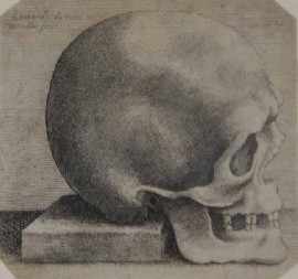 Appraisal: Hollar Wenceslas Anatomy After Leonardo Da Vinci etching 'Leonardo da