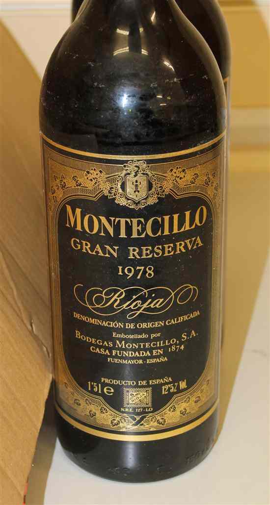 Appraisal: Three magnums of Bodegas Montecillo Rioja Gran Reserva Estimate -