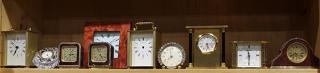 Appraisal: lot of Group of table clocks by various makers including