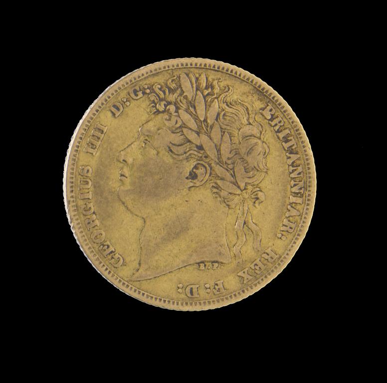 Appraisal: GEORGE IV SOVEREIGN mostly F