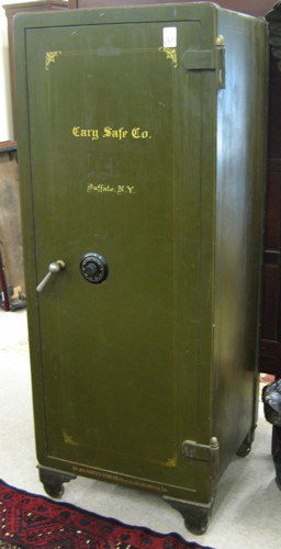 Appraisal: TALL FLOOR SAFE Cary Safe Co Buffalo New York c