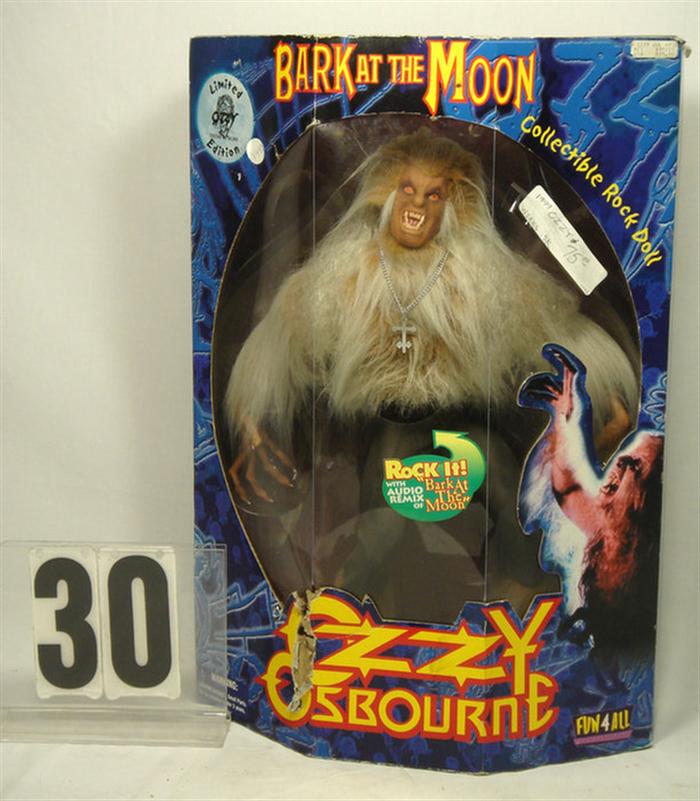 Appraisal: Ozzy Osbourne Bark at the Moon Collectible Rock Roll Doll