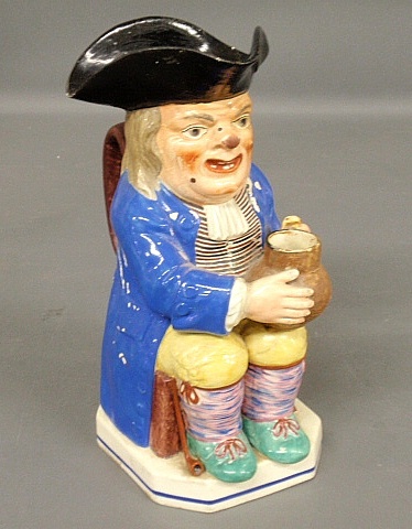 Appraisal: - Staffordshire Toby jug th c h -