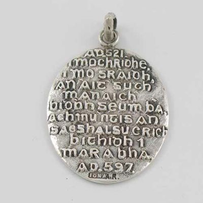 Appraisal: By Alexander Ritchie of Iona a pendant with a raised