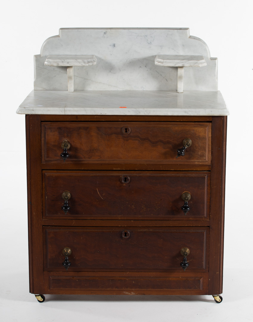 Appraisal: Marble top washstand