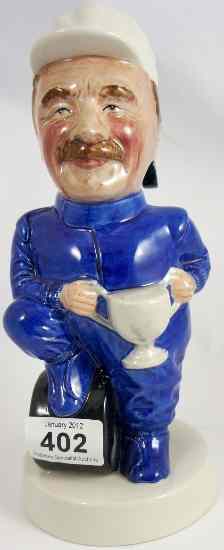 Appraisal: Kevin Francis Prototype Toby Jug of Nigel Mansell Unmarked