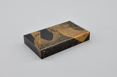 Appraisal: A Japanese Lacquerware Suzuribaku Writing Box Rectangular in shape approx