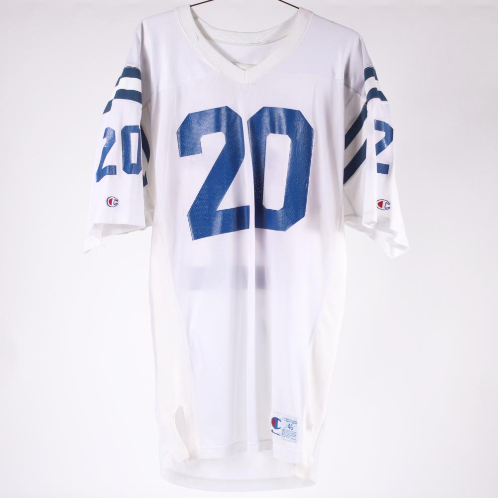 Appraisal: ALBERT BENTLEY GAME USED INDIANAPOLIS COLTS JERSEY Albert Bentley Game