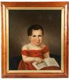 Appraisal: OOC - Portrait of C W Peale son of Rubens