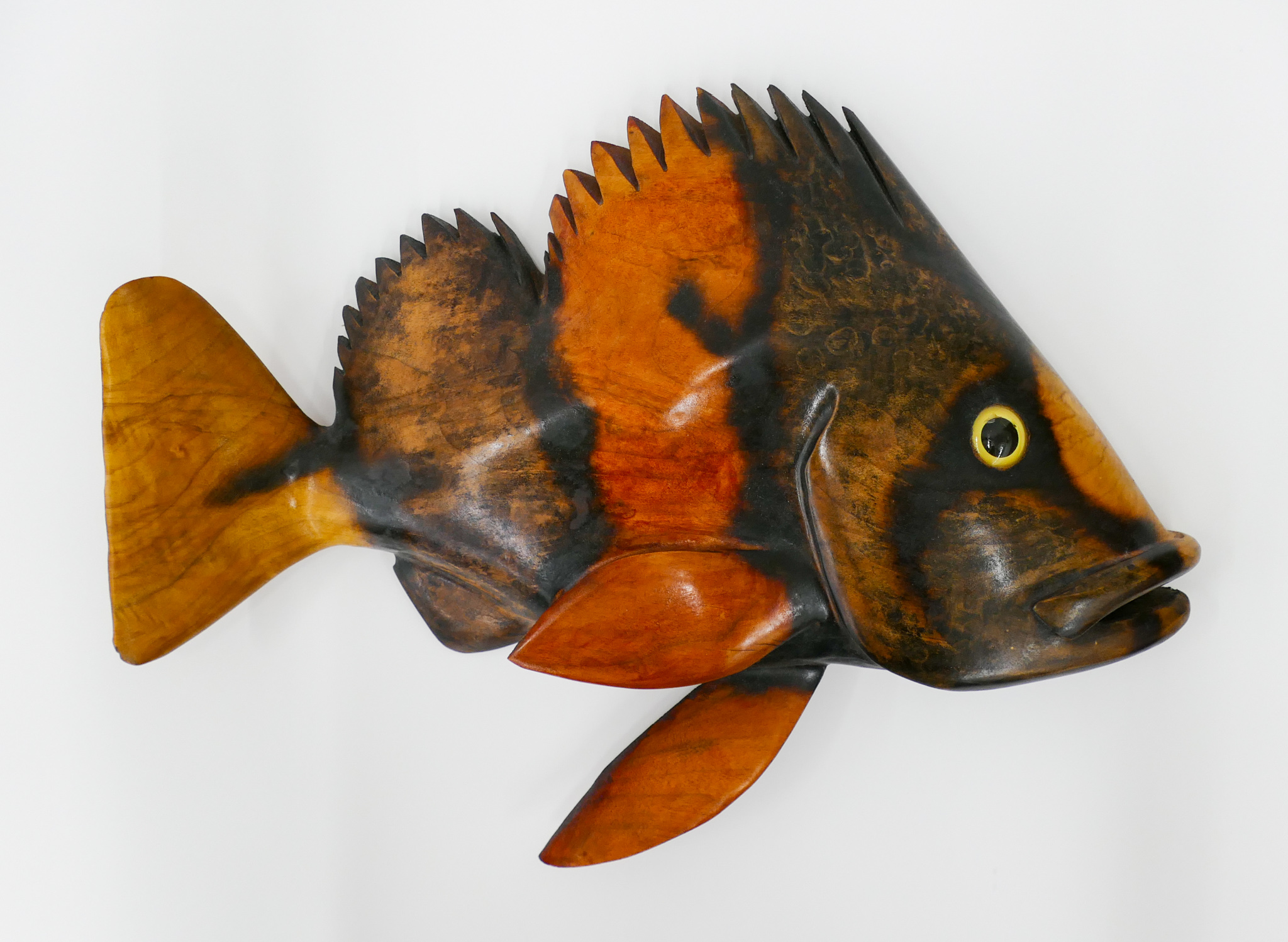 Appraisal: Philip J Skochilich ''Rainbow Rockfish VI'' Maple Woodcarving ''x ''