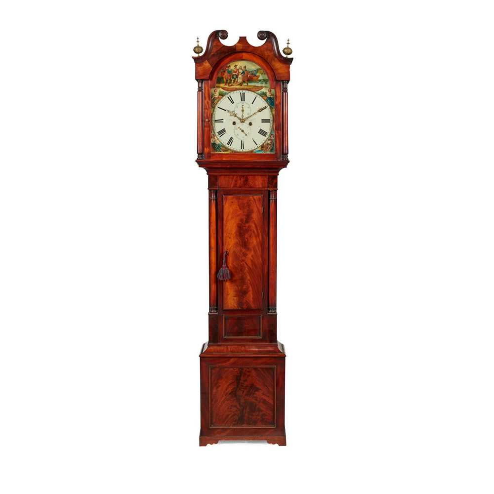 Appraisal: SCOTTISH MAHOGANY LONGCASE CLOCK J ANDERSON NEWBURGH EARLY TH CENTURY