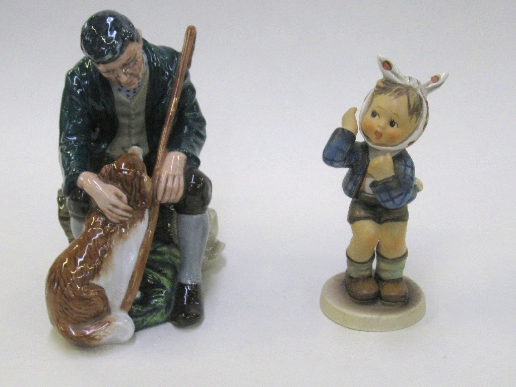 Appraisal: Royal Doulton figure 'The Master' HN and a Hummel figure