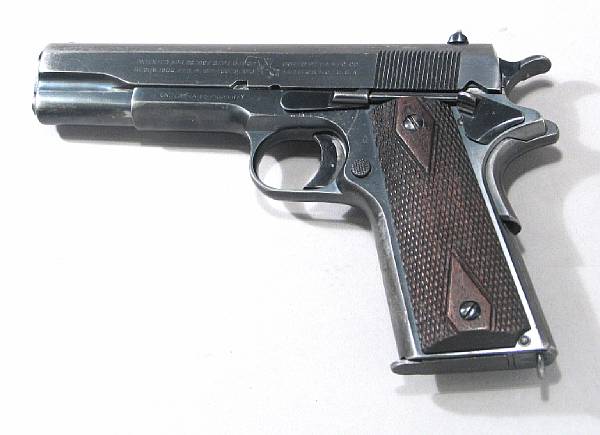 Appraisal: A U S Colt model semi-automatic pistol Serial no for