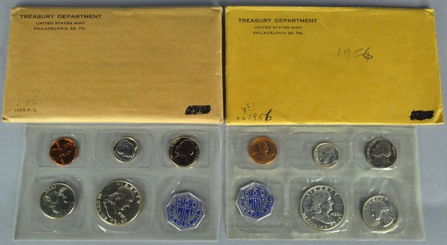 Appraisal: Two Silver Proof Sets FLATPACK and Coins are in original