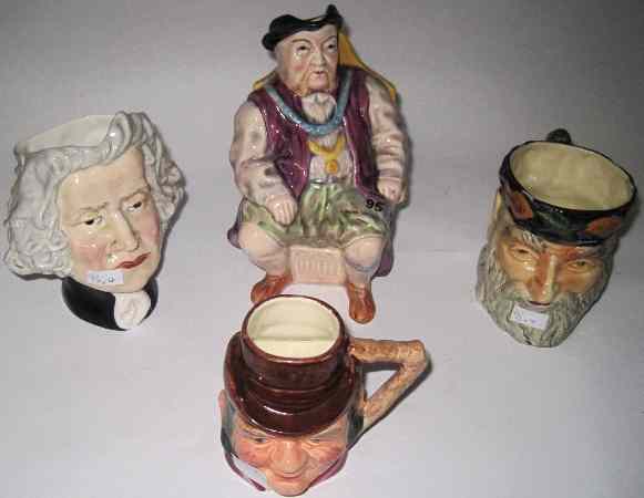 Appraisal: Shorter and Son Character Jug Neptune Melba ware Toby Jug