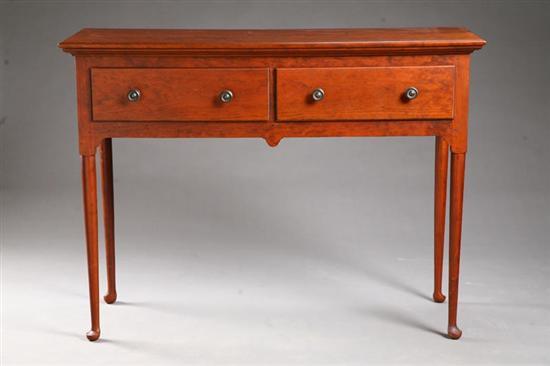 Appraisal: QUEEN ANNE-STYLE SIDEBOARD OR HUNTBOARD David T Smith Morrow County