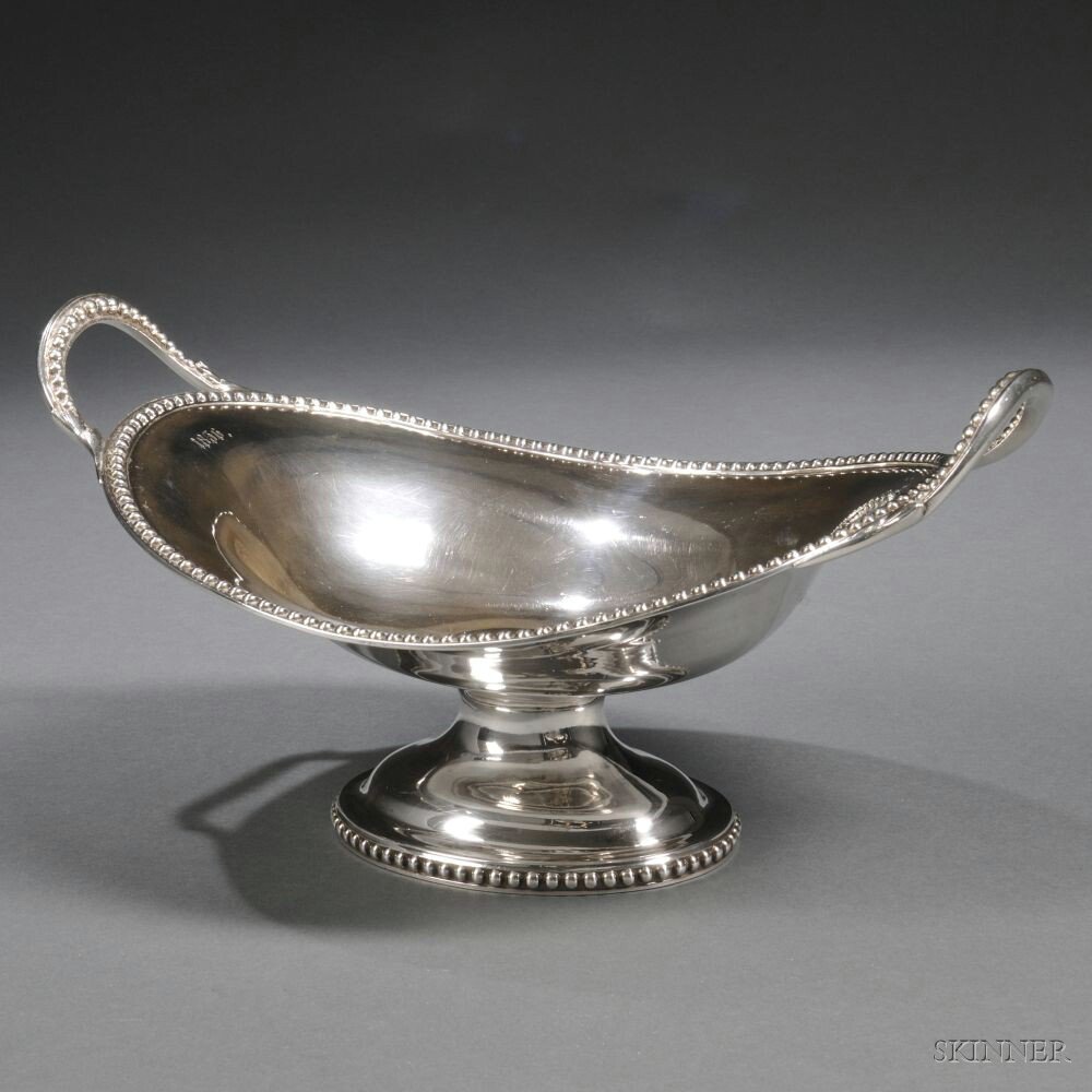 Appraisal: Ball Black Co Coin Silver Center Bowl New York c