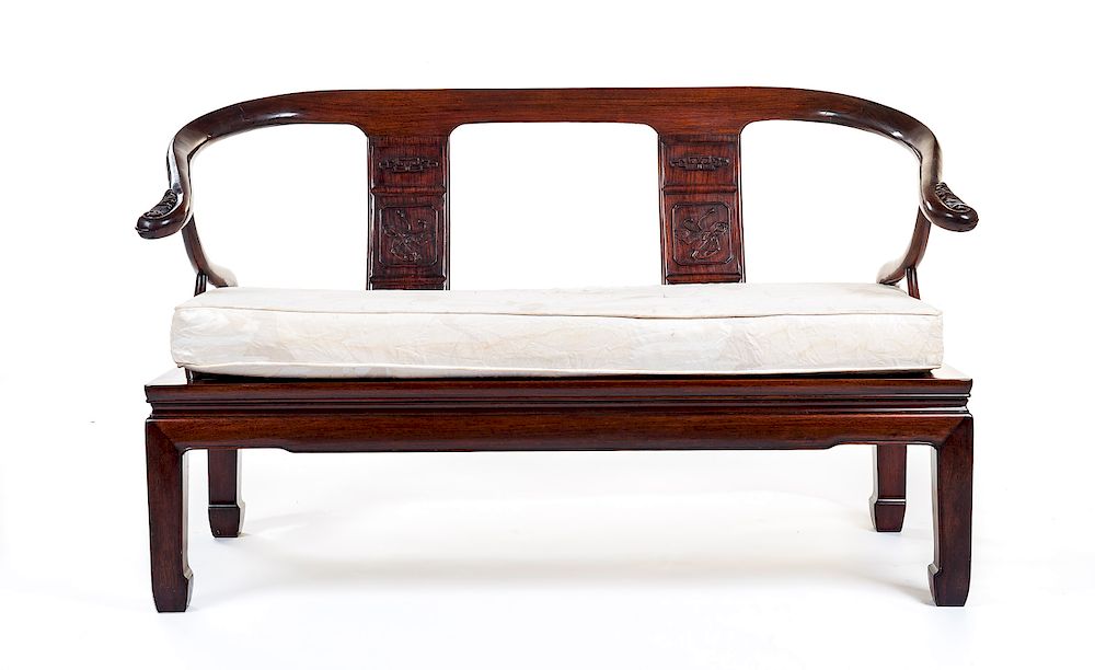 Appraisal: Chinese Settee DESCRIPTION A very fine Chinese export settee Exotic