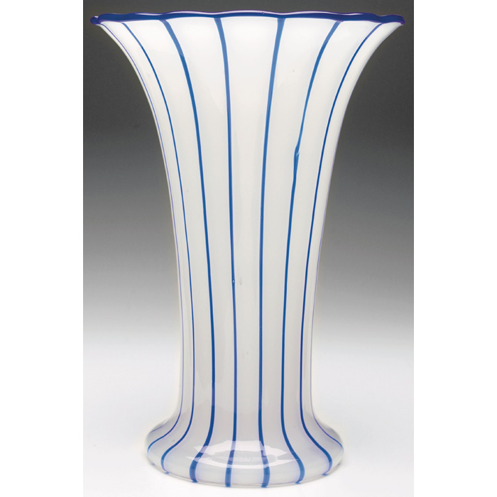 Appraisal: Loetz Tango vase designed by Michael Powolny flaring form in