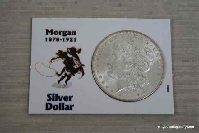 Appraisal: O Morgan Silver Dollar CoinThis is for a very nice