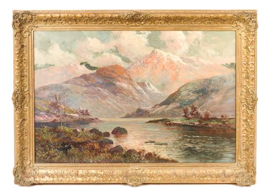 Appraisal: Sale Lot Artist Unknown Scottish th Century Landscape oil on