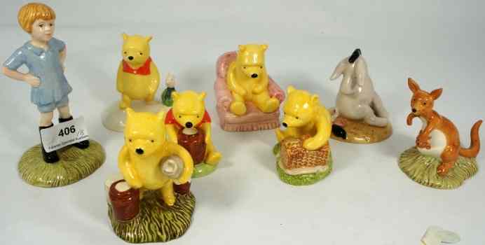 Appraisal: Royal Doulton Winnie the Pooh Eeyores Tail WP Winnie the