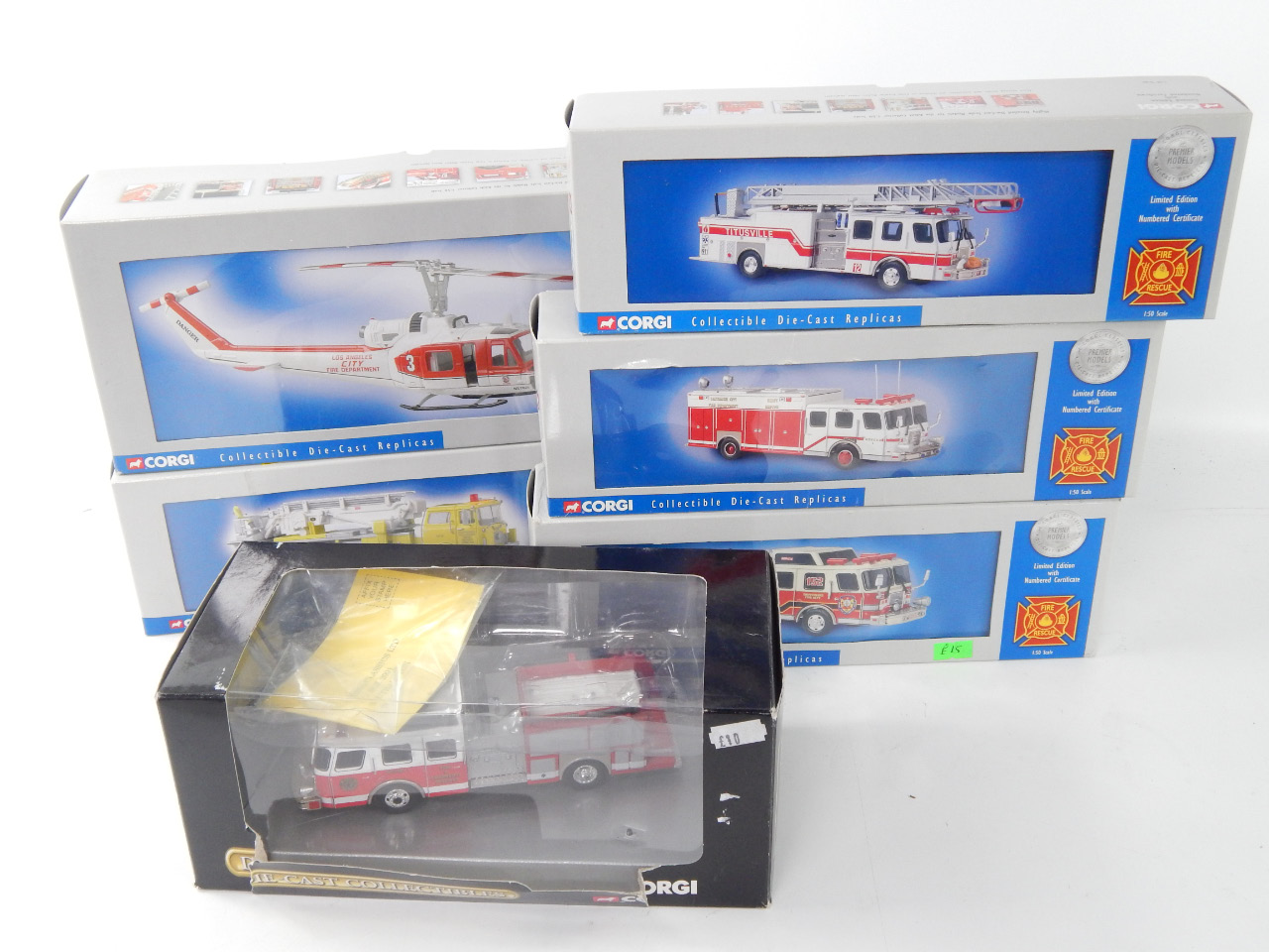 Appraisal: A Corgi die cast model of a Shippensbury Fire Dept