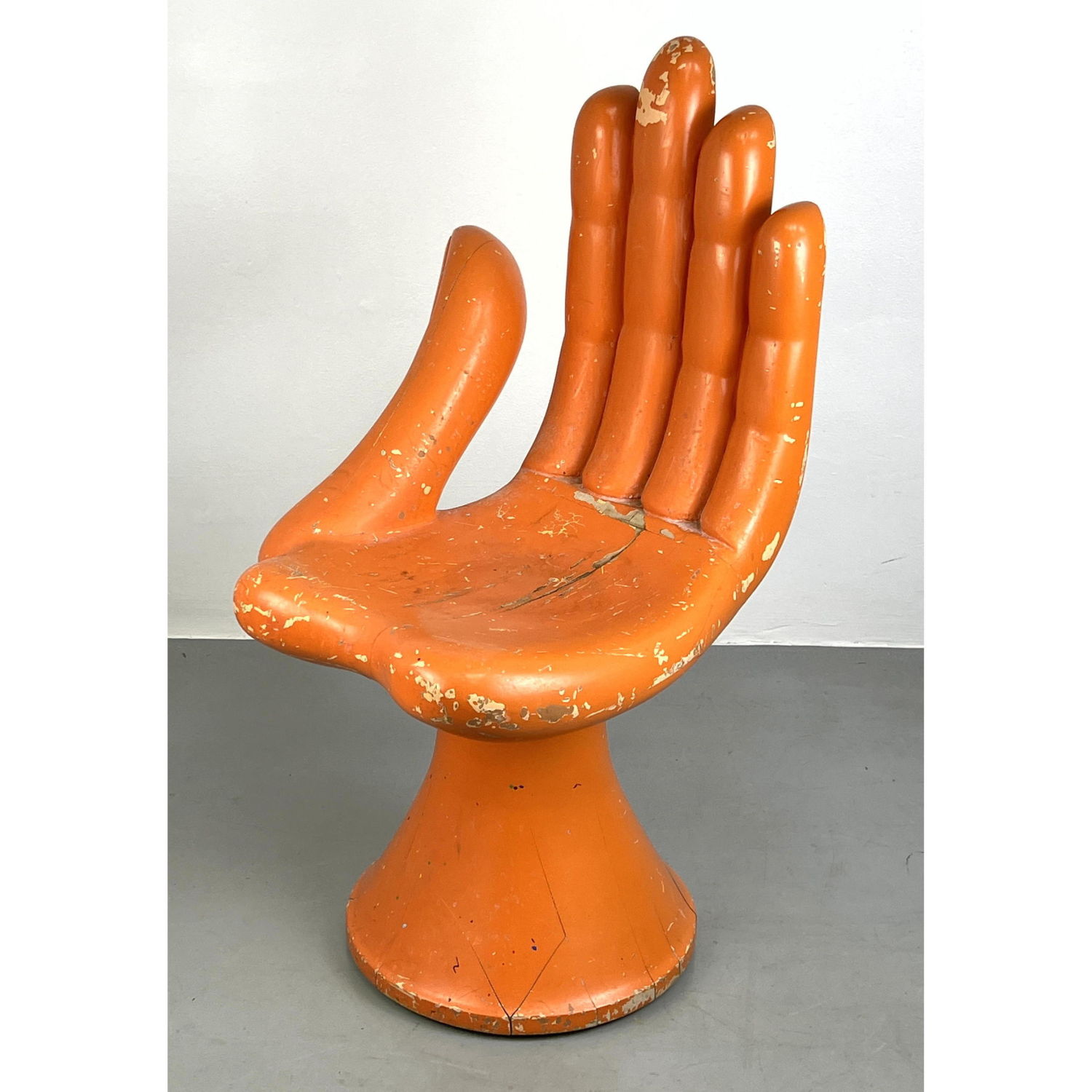 Appraisal: Vintage Original PEDRO FRIEDEBERG Hand Chair Wood with Original Paint