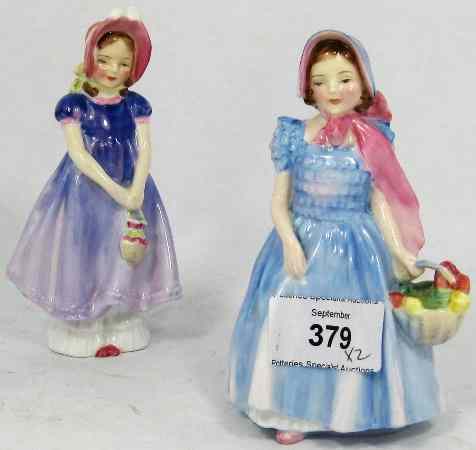 Appraisal: Royal Doulton Figures Ivy HN and Wendy HN