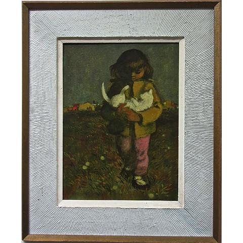 Appraisal: WILLIAM ARTHUR WINTER CANADIAN - THE LOST CAT OIL ON