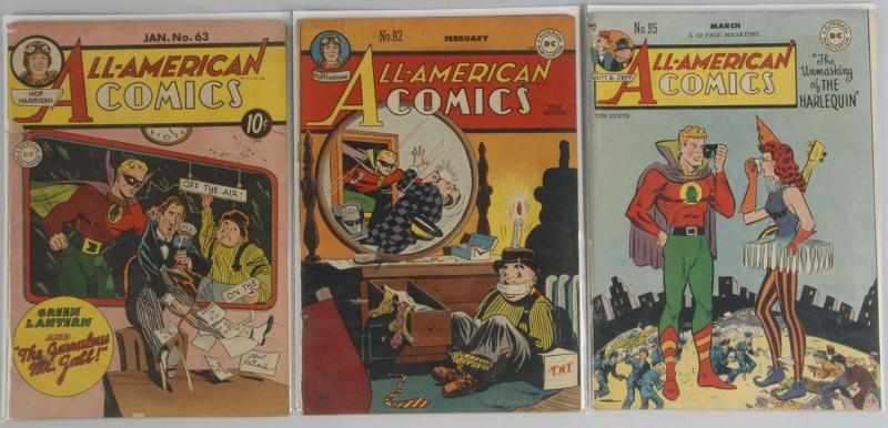 Appraisal: Lot of s All-American Comics Description This lot includes issues