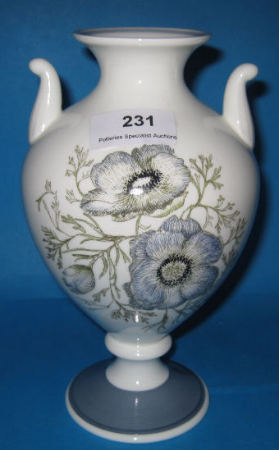 Appraisal: Wedgwood two handled vase decorated in the Susie Cooper Glen