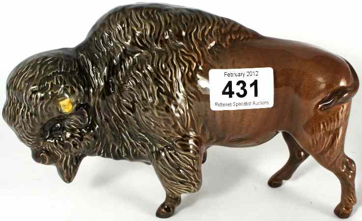 Appraisal: Beswick Bison end of one horn missing