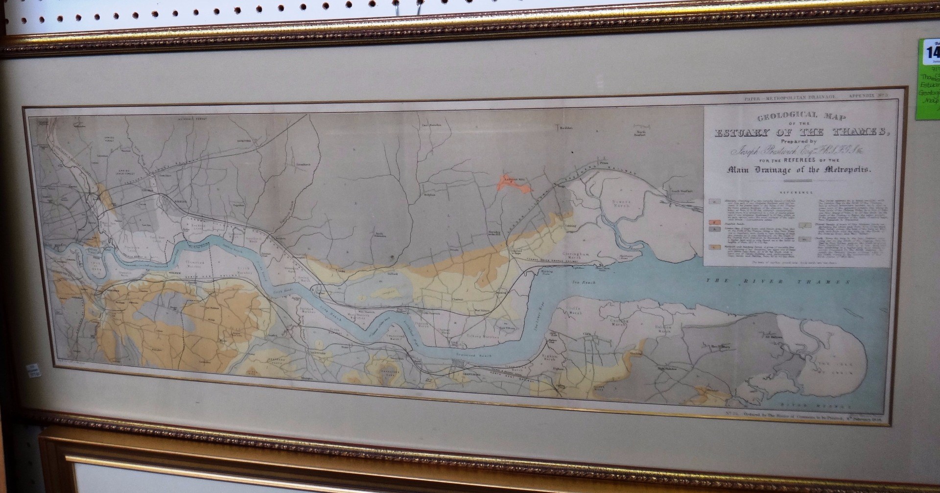 Appraisal: THAMES ESTUARY - Geological Map of the Estuary of the