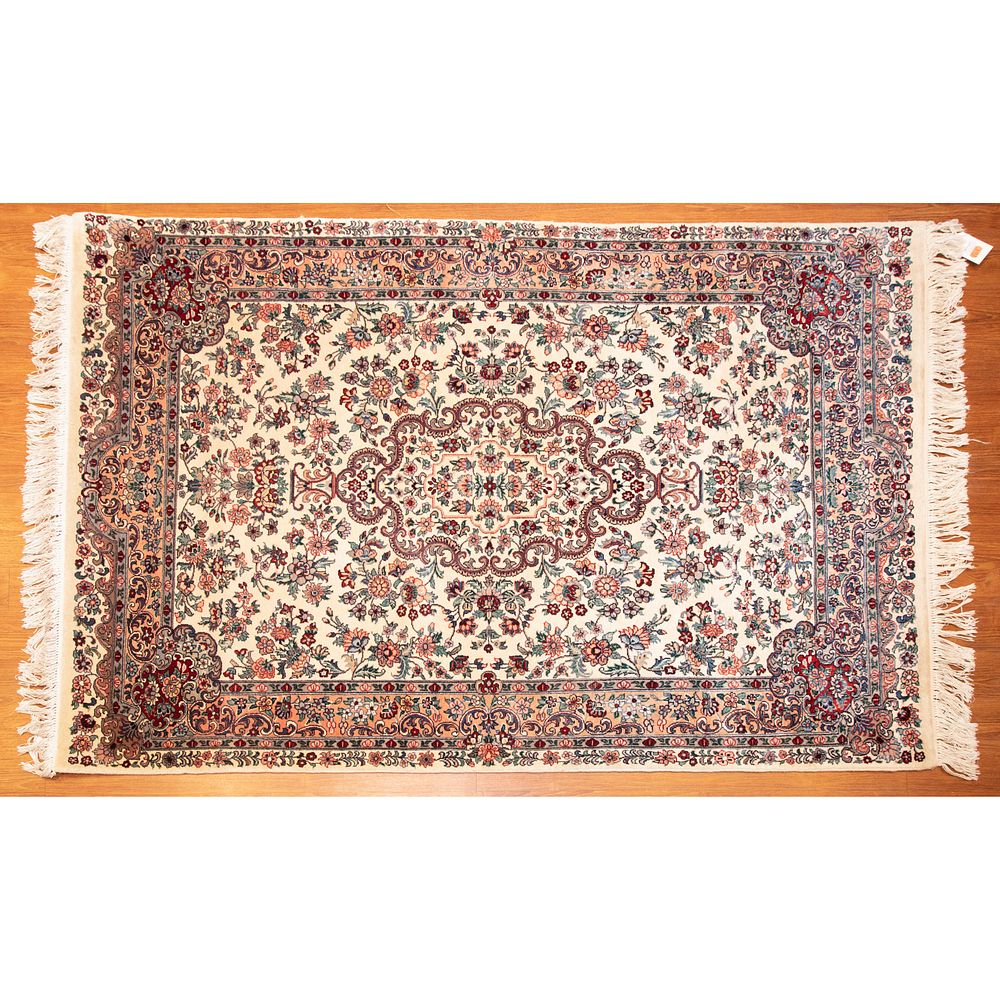 Appraisal: Pakistani Persian Design Rug x Fourth quarter- th century hand-knotted